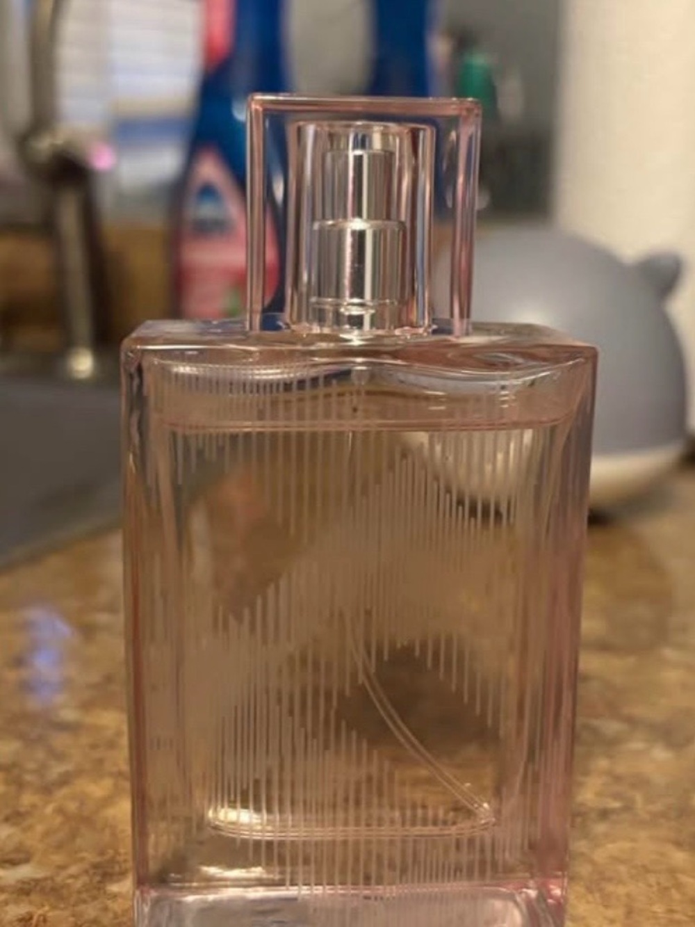 Burberry Women's Light Pink Fragrance Bottle